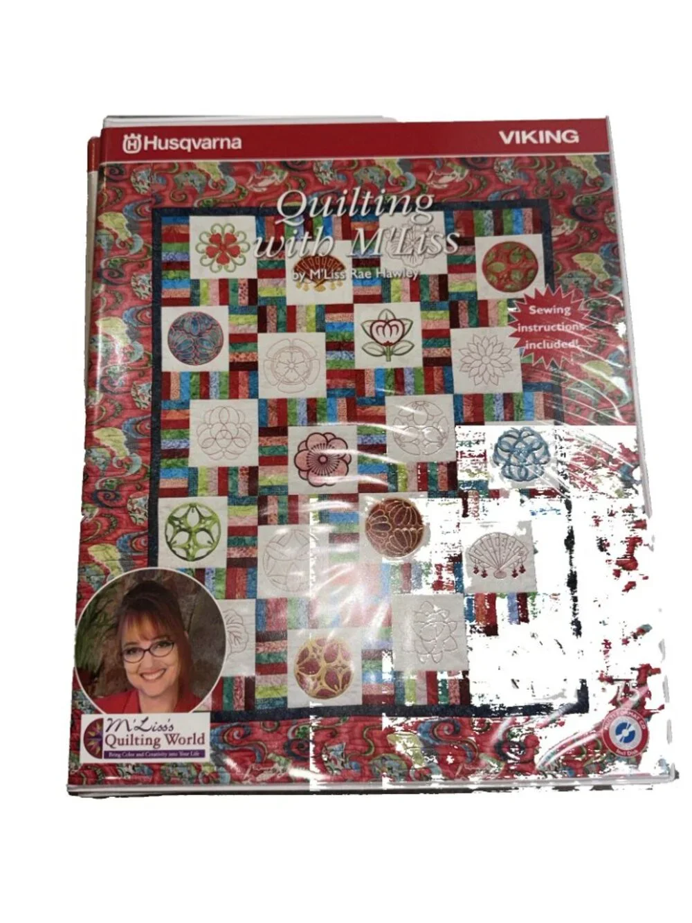 3 Hasqvarna Viking Disk  & CD Quilting Pattern Book Set # 167, 170, 175 Sweden
